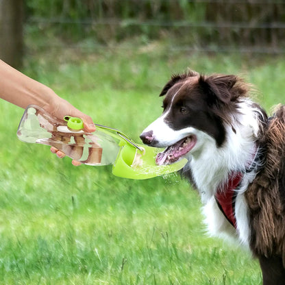 Botella de agua para mascotas portátil - Erlif 