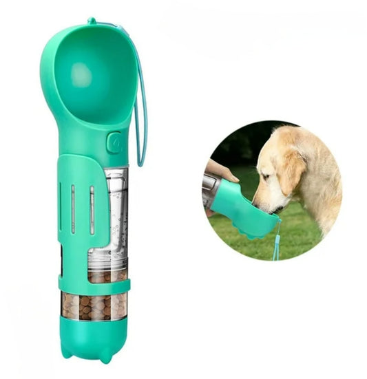 Botella portátil 3 en 1 para mascotas - Erlif 