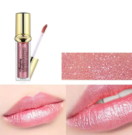 Brillo labial mate perlado - Erlif 