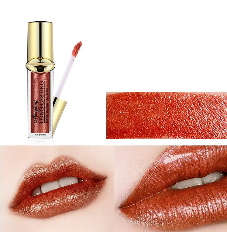 Brillo labial mate perlado - Erlif 