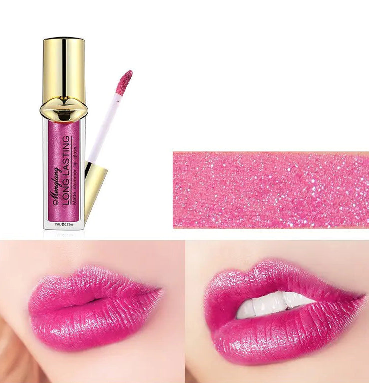 Brillo labial mate perlado - Erlif 