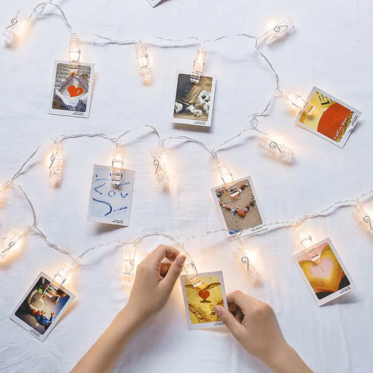Cadena de luces LED con clip - Erlif 