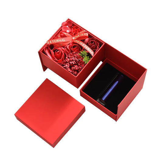 Caja de regalo roja - Erlif 