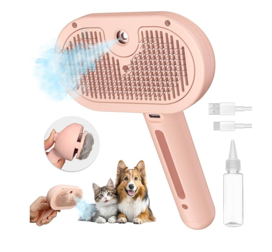 Cepillo autolimpiable para mascotas - Erlif 