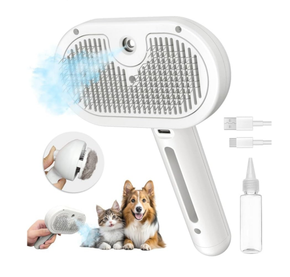 Cepillo autolimpiable para mascotas - Erlif 