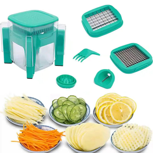 Cortadora de verduras de 12 piezas - Erlif 
