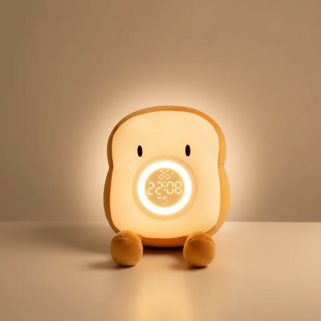 Despertador de peluche con luz - Erlif 