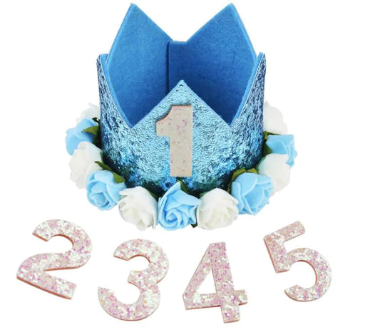 Diadema de cumpleaños para mascotas - Erlif 
