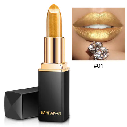 Labial brillante resistente al agua