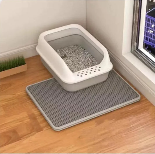 Esterilla de arena para gatos de doble capa - Erlif 
