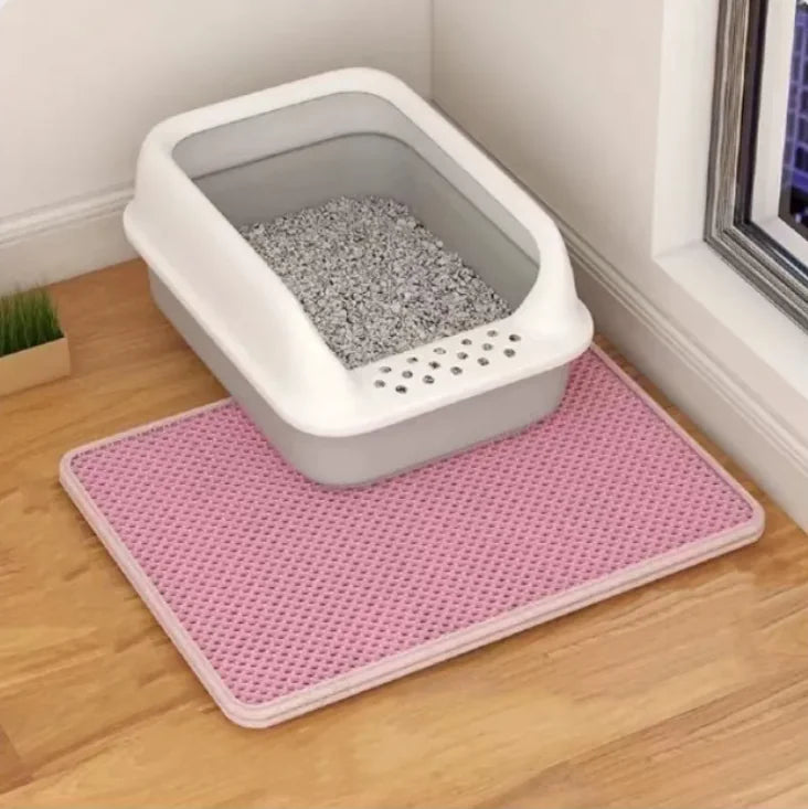 Esterilla de arena para gatos de doble capa - Erlif 
