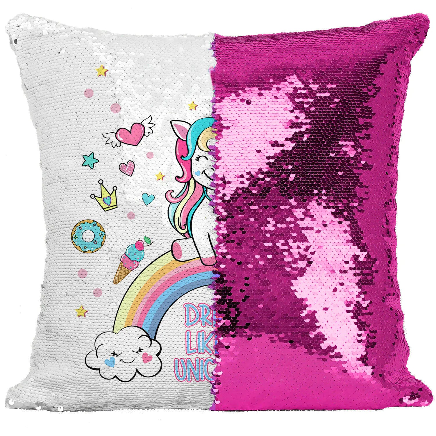 Funda de almohada con lentejuelas - Erlif 