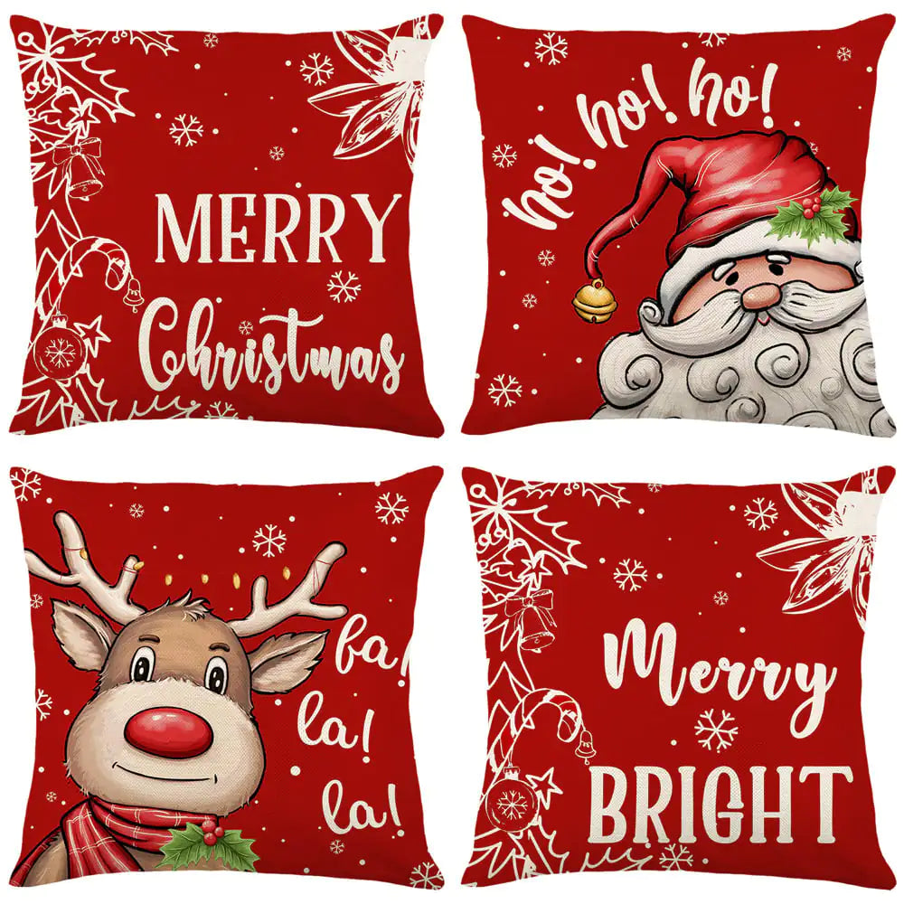 Fundas con estampados navideños - Erlif 