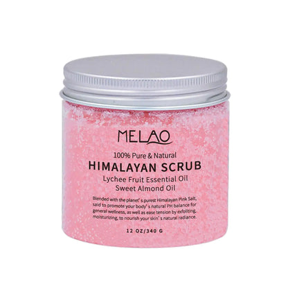 Exfoliante corporal de sal del Himalaya