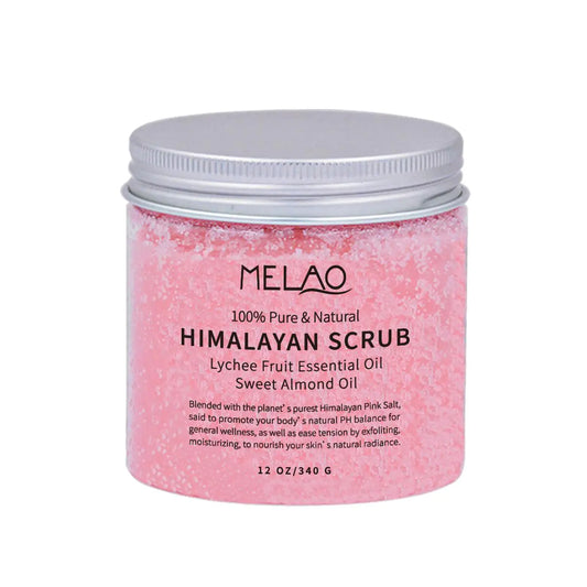 Exfoliante corporal de sal del Himalaya