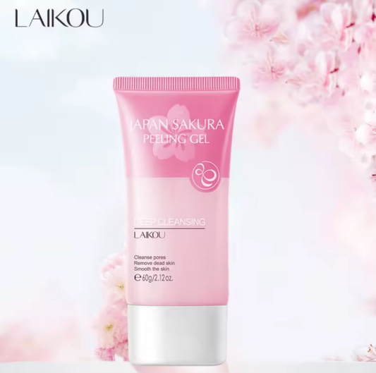 Gel exfoliante Facial de Flor de Cerezo - Erlif 