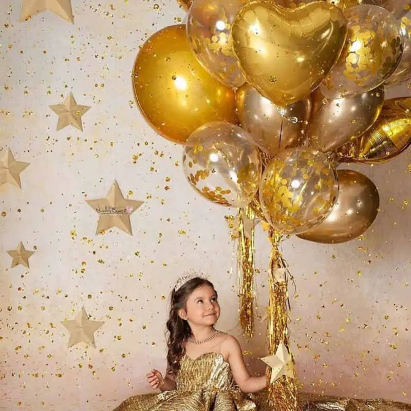 Globos de confeti metálico - Erlif 