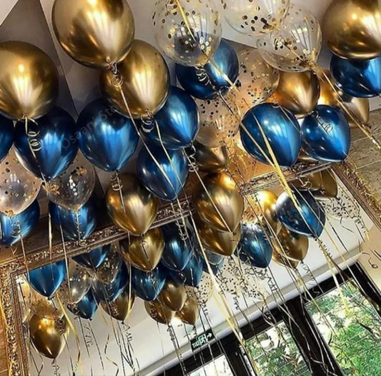 Globos de confeti metálico - Erlif 