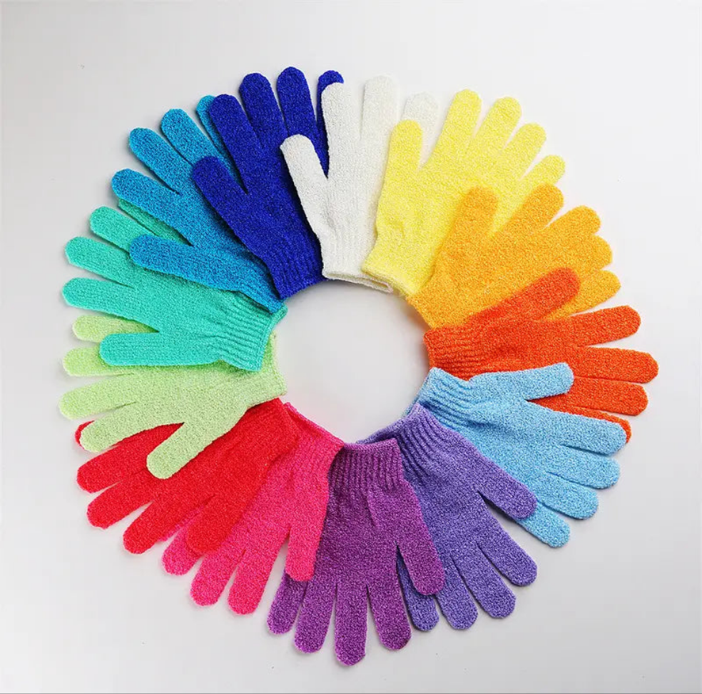 Guante de baño exfoliante - Erlif 