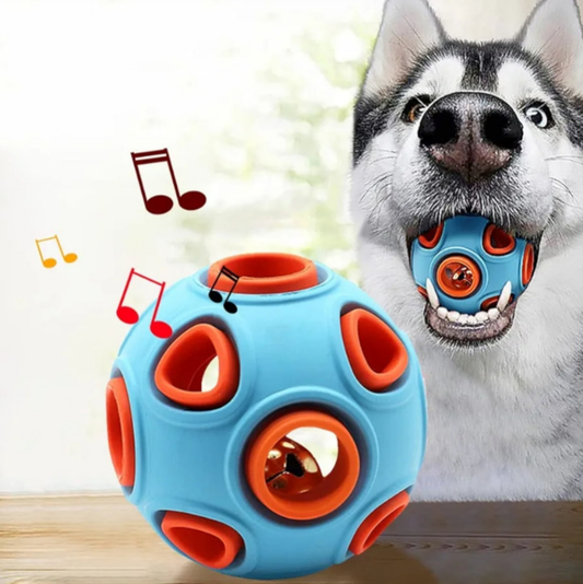 Interactive ball for dogs