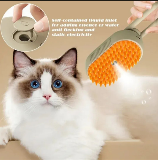 Cepillo de vapor para mascotas