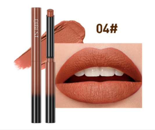 Lápiz labial mate de larga duración