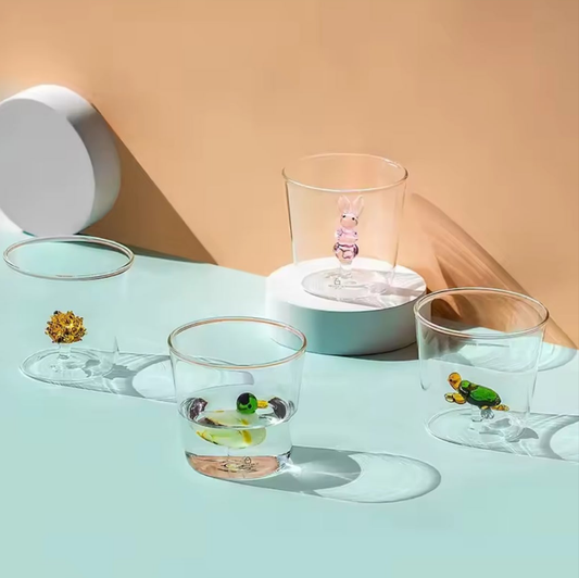 Vaso de cristal en 3D
