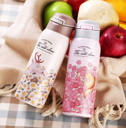 Botella Portátil con estampados