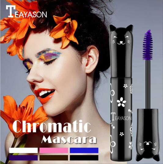 Mascara de pestañas de colores