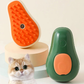 Cepillo de vapor para gatos 3 en 1
