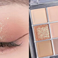 Mini paleta de sombras de ojos brillantes