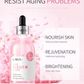 Sérum facial hidratante con suero de flor de cerezo