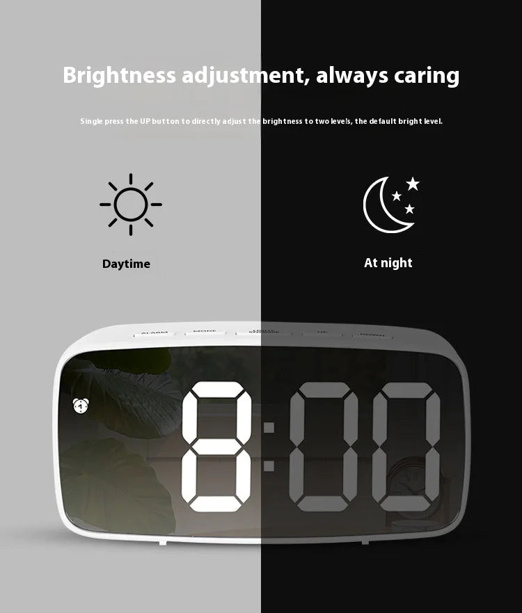 Reloj despertador LED