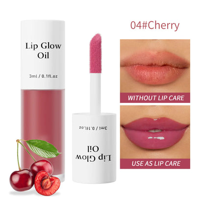 Brillo labial hidratante con sabor a frutas