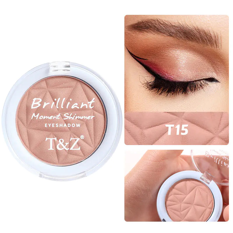 Paleta de sombras de ojos resistentes al agua