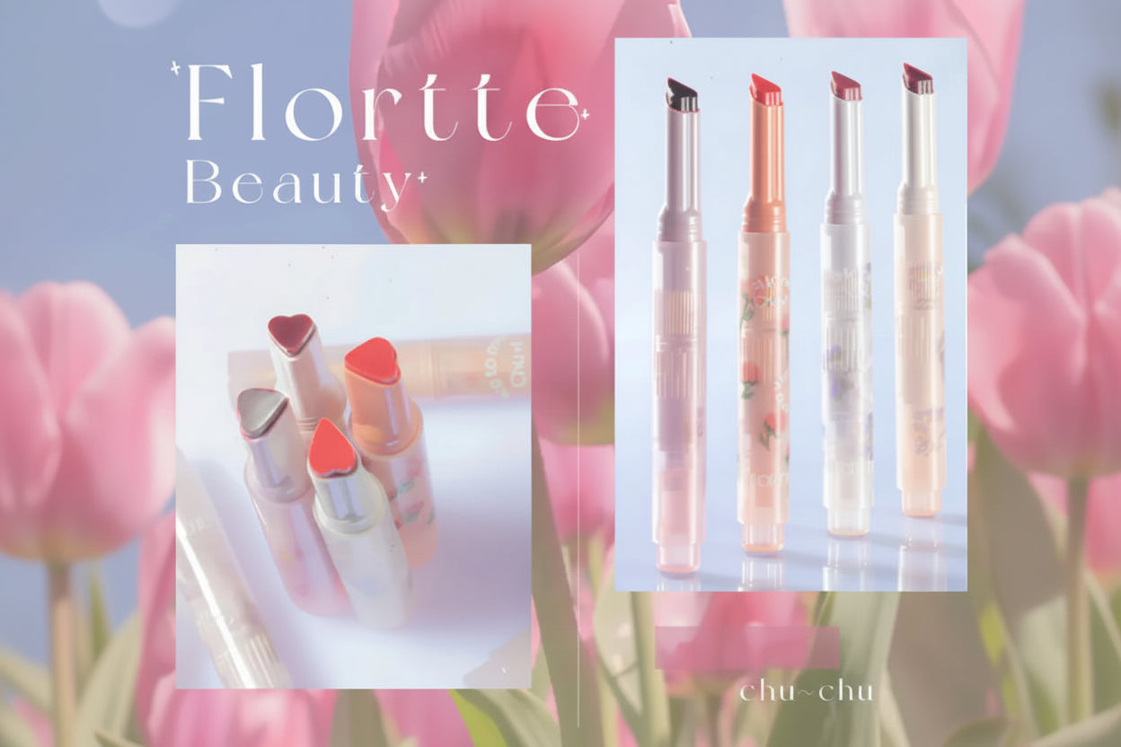 Lápiz labial Flortte hidratante - Erlif 
