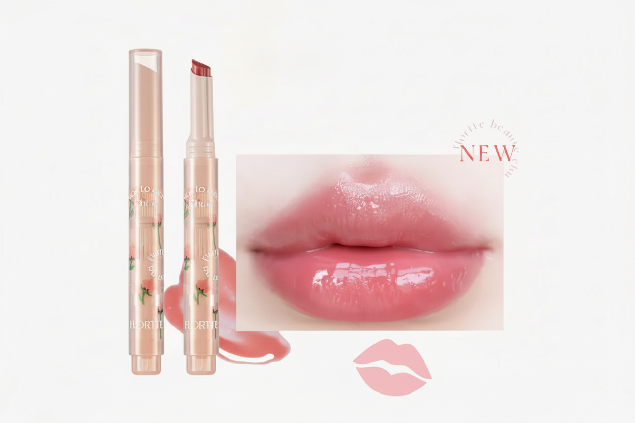 Lápiz labial Flortte hidratante - Erlif 