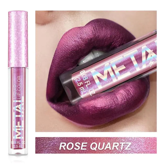Labial liquido metálico - Erlif 
