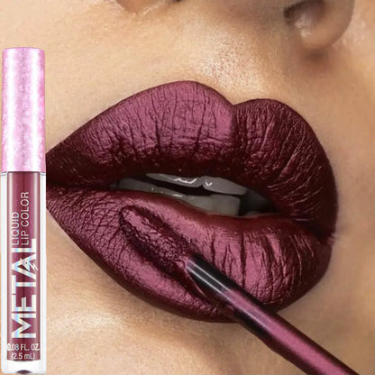 Labial liquido metálico - Erlif 