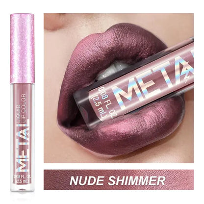 Labial liquido metálico - Erlif 