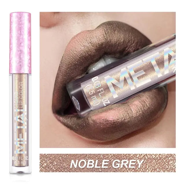 Labial liquido metálico - Erlif 