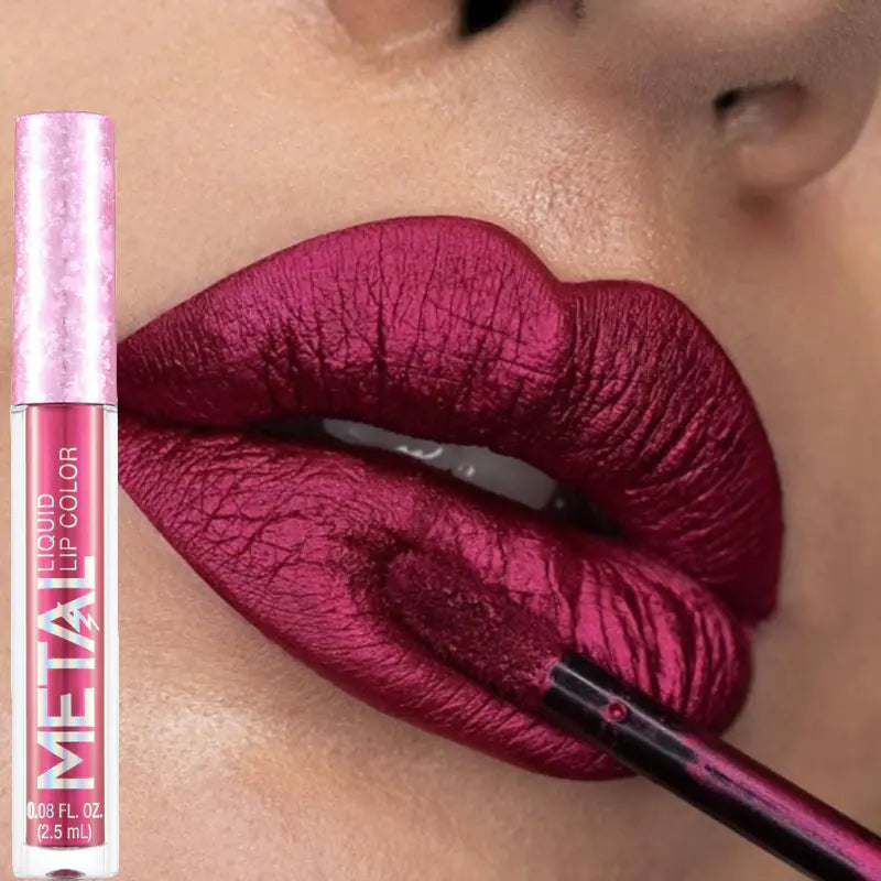 Labial liquido metálico - Erlif 