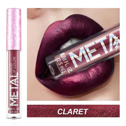 Labial liquido metálico - Erlif 