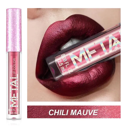 Labial liquido metálico - Erlif 