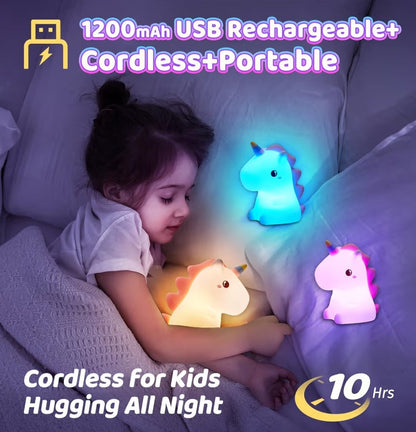 Luz de noche LED de unicornio - Erlif 