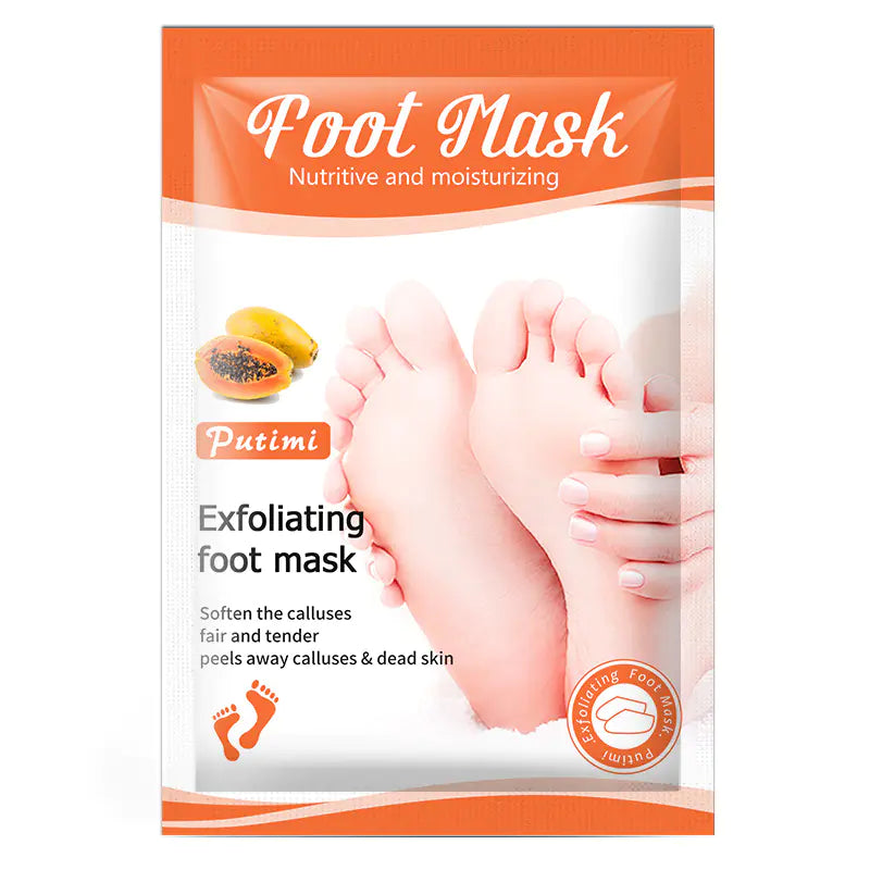 Mascarilla exfoliante para pies - Erlif 