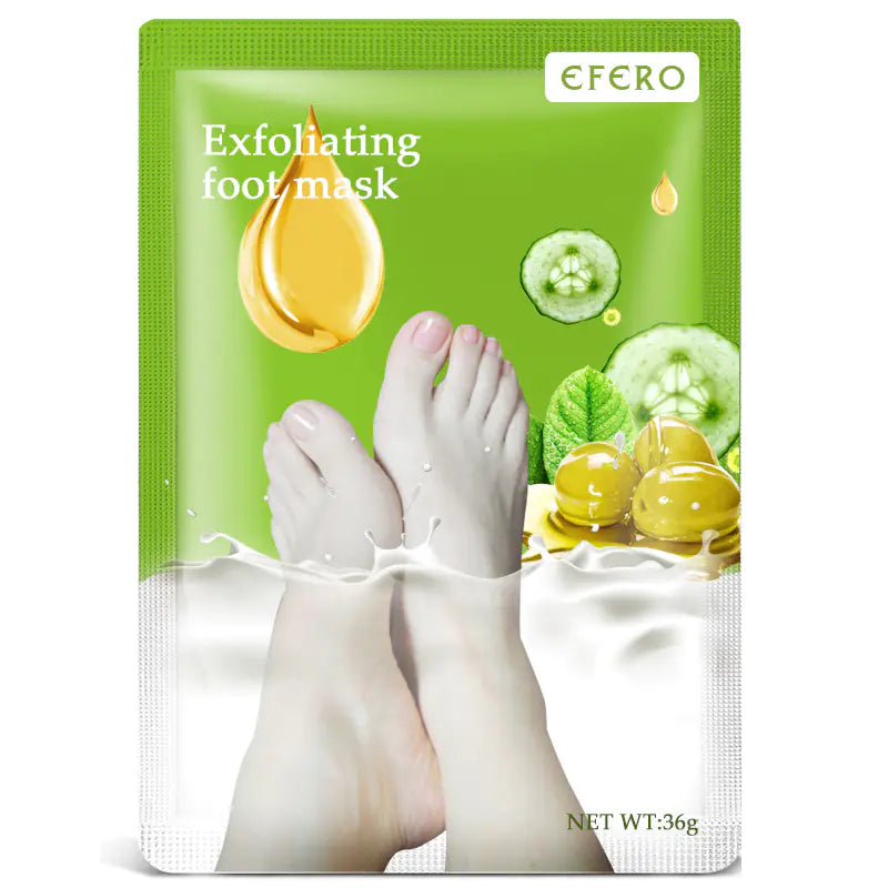 Mascarilla exfoliante para pies - Erlif 