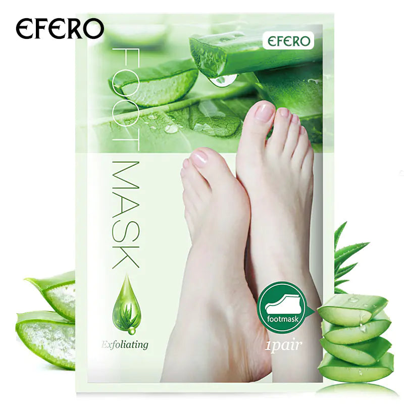Mascarilla exfoliante para pies - Erlif 