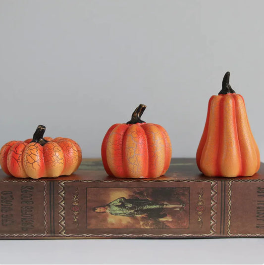 Mini linterna de calabaza con luz LED - Erlif 