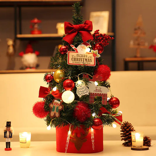 Mini árbol de navidad decorativo - Erlif 